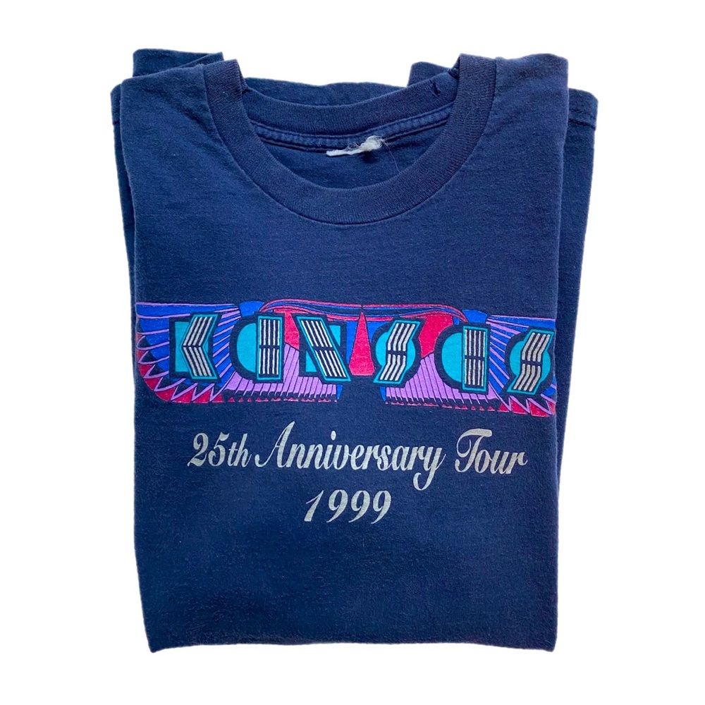 Vintage 90s Kansas Band Tour Shirt